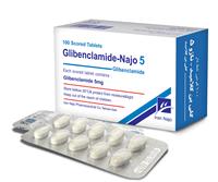glibenclamide- najo 5 (tab.)