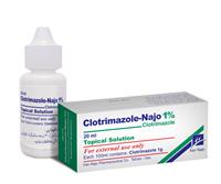 clotrimazole- najo 1% (topical solution)