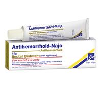 antihemorrhoid- najo (rectal oint.)