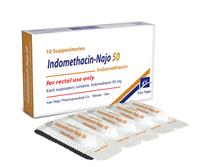 indomethacin- najo 50 (rectal supp.)