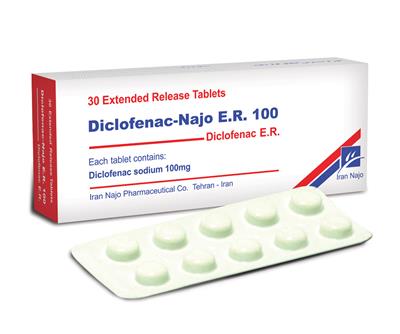 diclofenac- najo 100 (e.r. tab.)