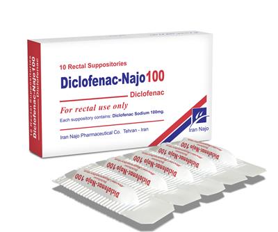 diclofenac- najo 100 (rectal supp.)