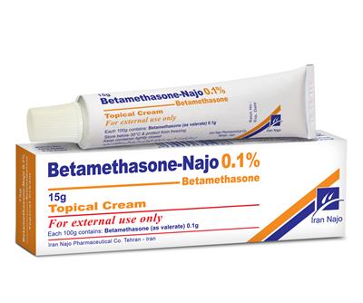 betamethasone- najo 0.1% (topical cream)