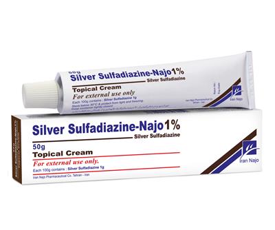 silver sulfadiazine- najo 1% (topical cream)