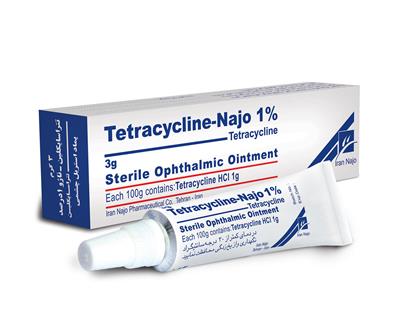 tetracycline- najo 1% (sterile ophthalmic oint.)