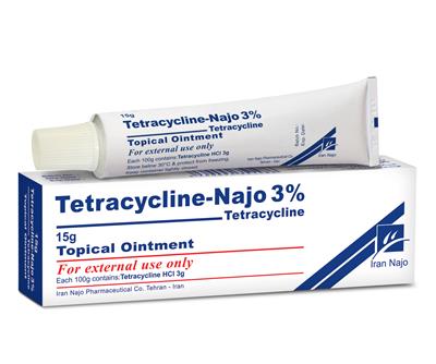 tetracycline- najo 3% (topical oint.)