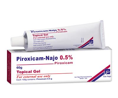 piroxicam- najo 1% (topical gel)