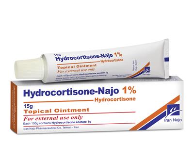 hydrocortisone- najo 1% (topical oint.)