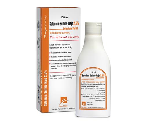 selenium sulfide- najo 2.5% (shampoo)
