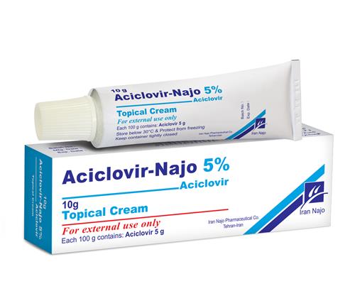 aciclovir- najo 5% (topical cream)