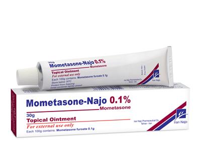 mometasone- najo 0.1% (topical oint.)