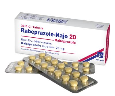 rabeprazole- najo 20 (e.c. tab.)
