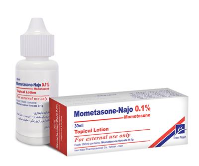mometasone-najo 0.1% (topical lotion)