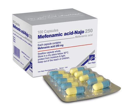 mefenamic acid- najo 250 (cap.)