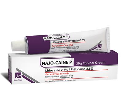 najo-caine p® (topical cream)