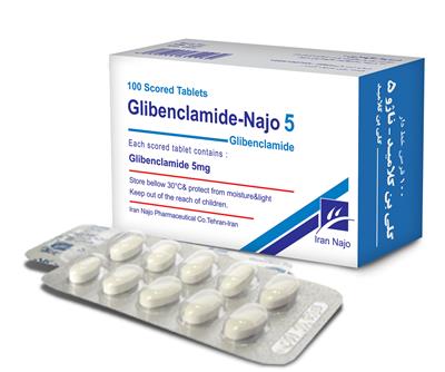 glibenclamide- najo 5 (tab.)