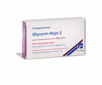 glycerin- najo 2 (rectal supp.)