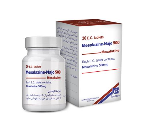 mesalazine- najo 500 (E.C. tab.)