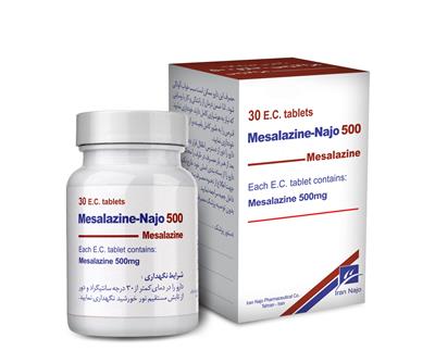 mesalazine- najo 500 (E.C. tab.)
