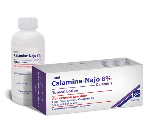  calamine-najo 8% (topical lotion)